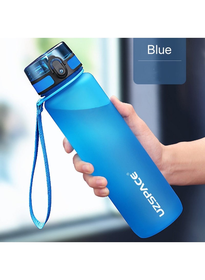 UZSPACE Tritan Water Flask 1000 ml Blue  - Image 5