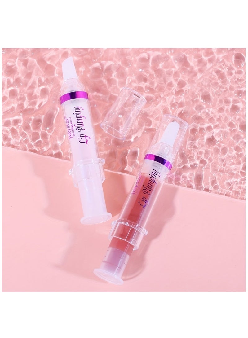 Lip Plumping Booster Spicy Lip Lipstick Hydrating Lifter Gloss Volumizes & High-Shine Lip Plumper Lip Glass Mirror Lip Glaze Lip Makeup Lip Plumper for Women No.05