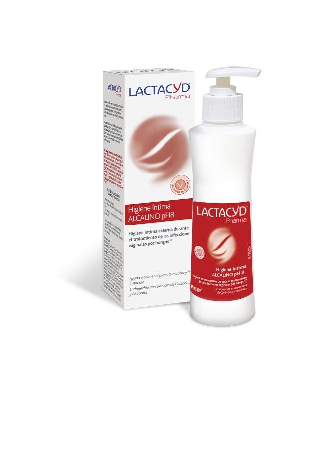 Lactacyd Alcaline pH8 Intimate Hygiene Gel 250ml - Image 1