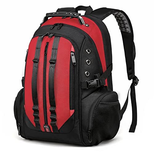 Red Lemon Swisslook Polyester Bange Series 45L 15.6-inch Laptop Bags Backpack for Men and Women Semi Waterproof USB with Anti Theft Pocket Travel Backpack - Image 1