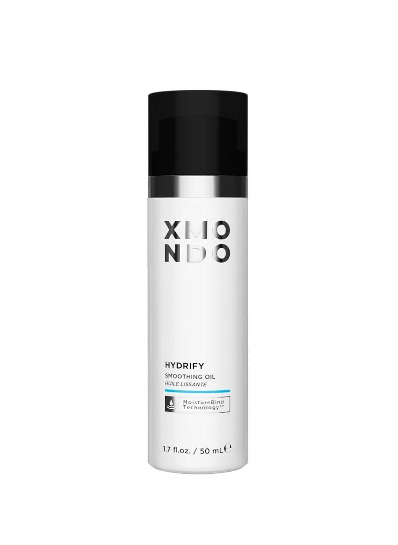 XMONDO XMONDO Hair Hydrify Smoothing Oil | Vegan Formula with Argan, Carrot Seed, and Baobab Oils - Deep Penetrating to Hydrate, Strengthen, Nourish, and Restore Dry, Damaged Hair, 1.7 Fl Oz 1-Pack  - Image 1