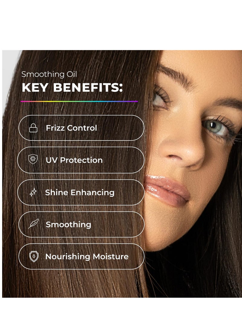 XMONDO XMONDO Hair Hydrify Smoothing Oil | Vegan Formula with Argan, Carrot Seed, and Baobab Oils - Deep Penetrating to Hydrate, Strengthen, Nourish, and Restore Dry, Damaged Hair, 1.7 Fl Oz 1-Pack  - Image 4