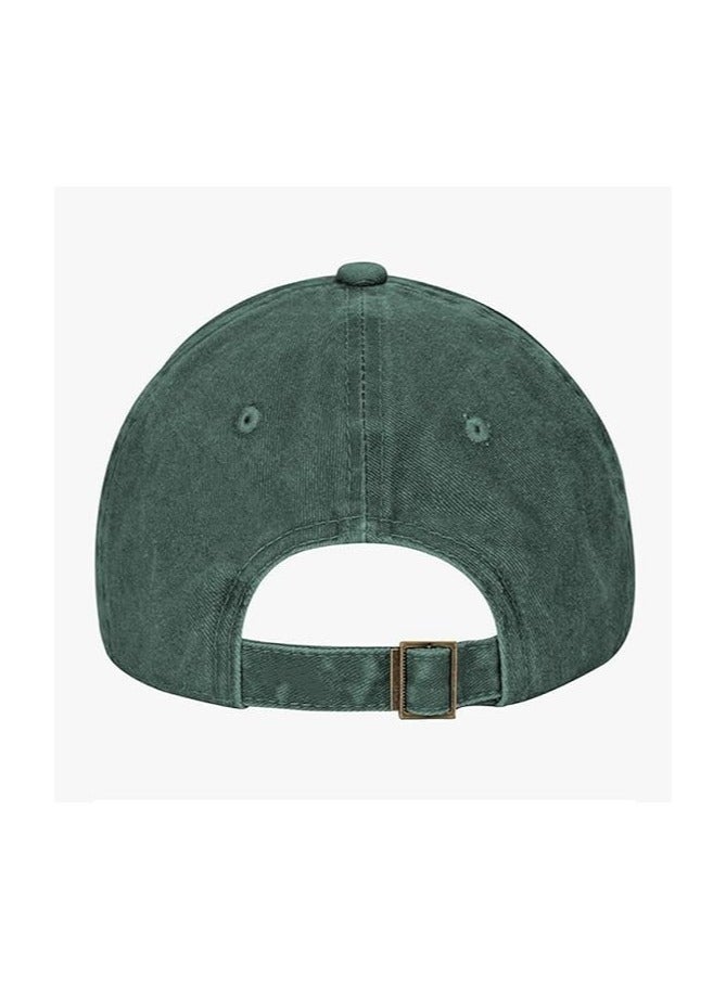 Vintage Baseball Cap Mens Classic Washed Cotton Adjustable Dad Cap Gifts Ideas for Birthday - Image 5