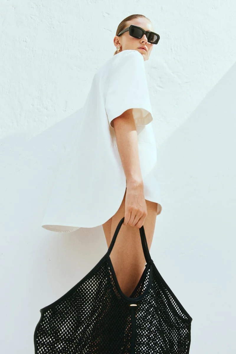 H&M Popover denim top