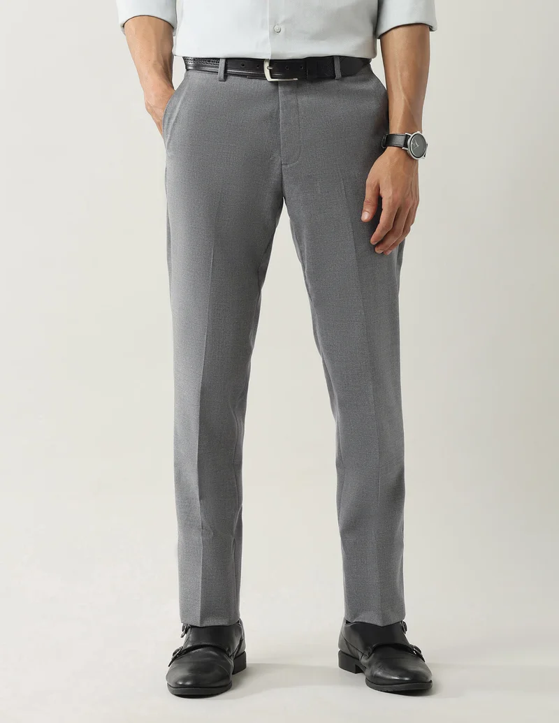Arrow Regular Fit Twill Autoflex Trousers