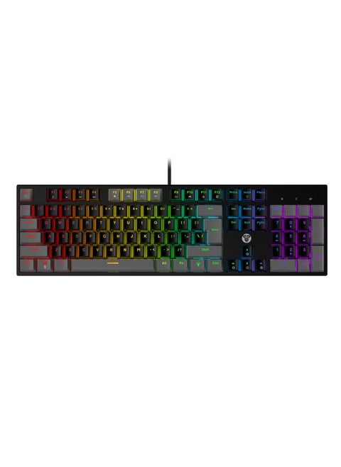 ATOM MK886 RGB Full Mechanical Gaming Keyboard – Red Switch - Double Injection Keycaps