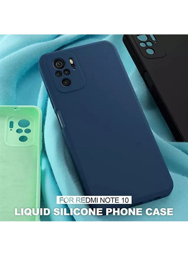 موبيتوسيون غطاء خلفي من موبيتوسشن متوافق مع ريدمي نوت 10 / ريدمي نوت 10S (سيليكون سائل | أزرق غامق) - Image 5