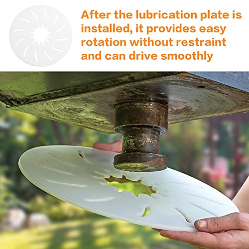 Ximoon 12-Inch 5th Wheel Lube Plate, 5th Wheel Accessories - Image 5