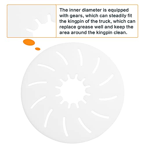Ximoon 12-Inch 5th Wheel Lube Plate, 5th Wheel Accessories - Image 2