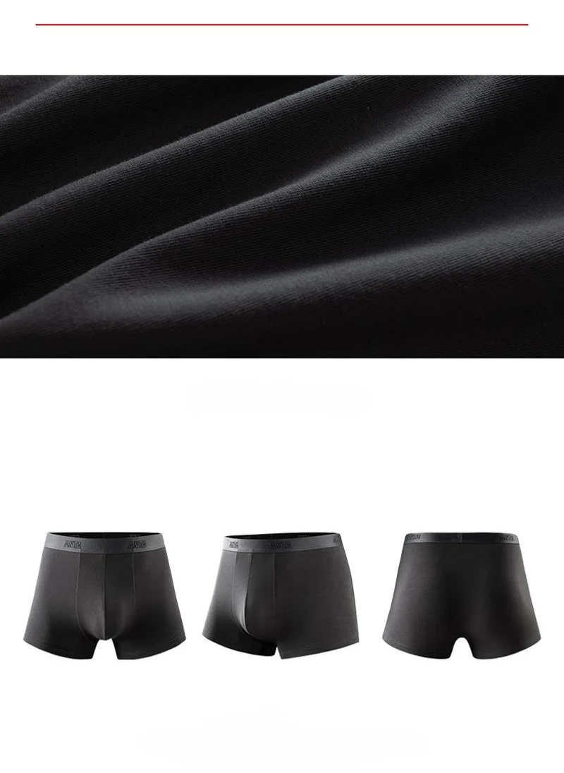 ANTA Black/D.Grey/Greyish Blue 3-Pack Lifestyle Sports Underwear - Lifestyle for Men | Best Price UAE