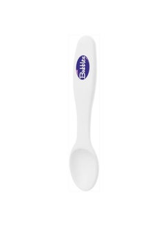 Bubbles Bubbles two Plastic Spoons for Kids-White & Pink  - Image 2