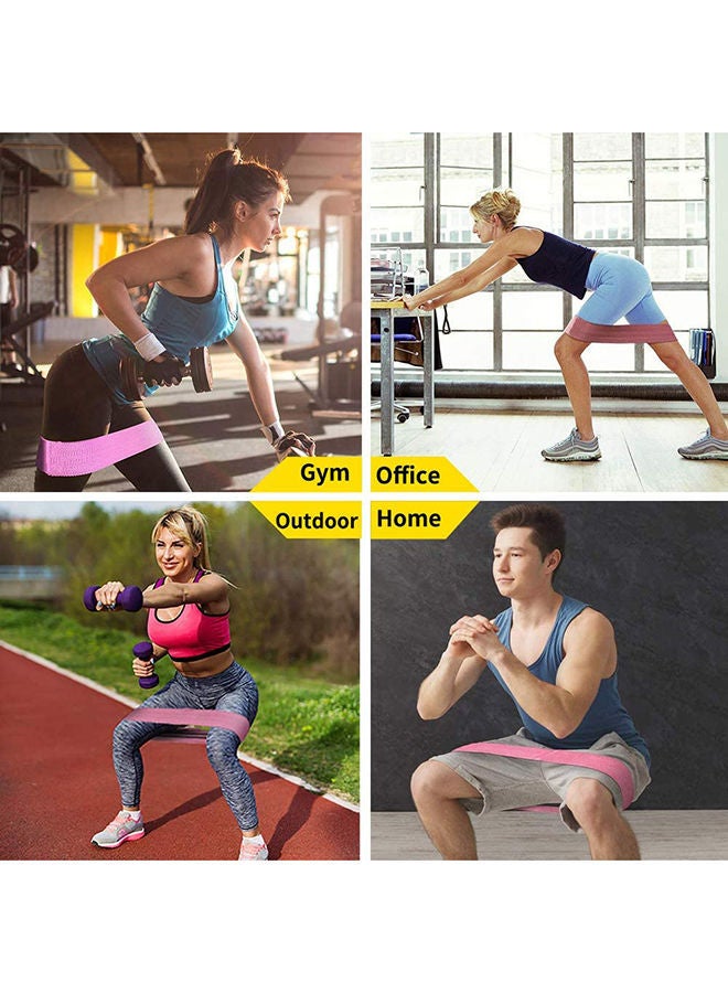 NIBEMINENT 3-Piece Resistant Exercise Band Set - Image 5