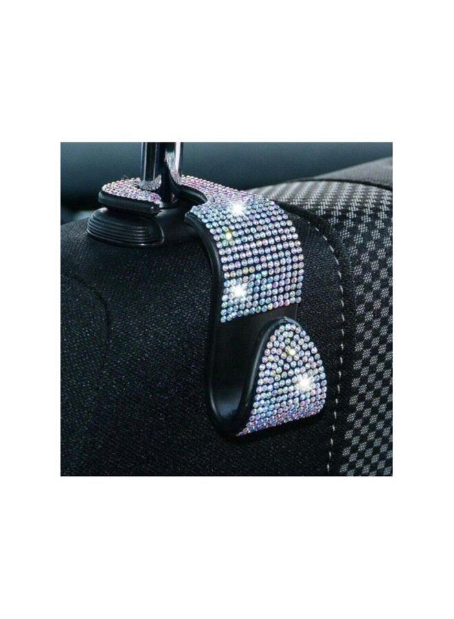 general Car Seat Headrest Hook with Crystal - Image 2