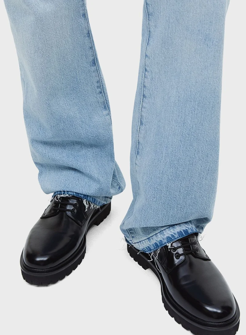 H&M Chunky Derby Lace Up Shoes