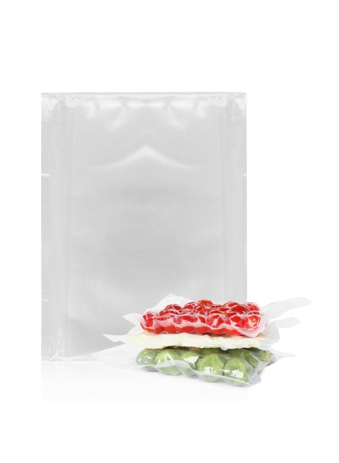 Vacuum Sealer Bags Pre-Cut Quart Size Food Storage Bag 20x30cm Textured Vac Seal Bags for Food Sous Vide Cooking Meal Prep and Freezer 30pcs Vacuum Bags BPA Free Heavy Duty Commercial Grade