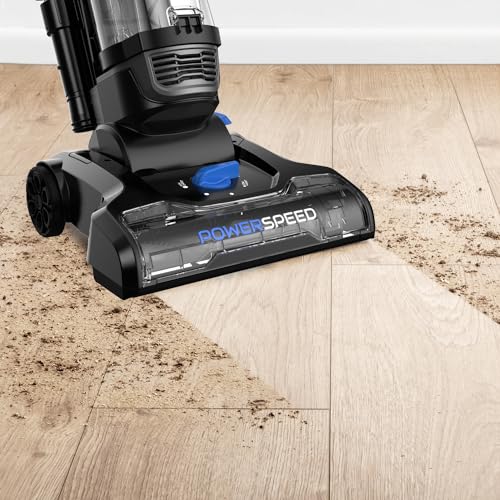 Eureka PowerSpeed Lightweight Upright Vacuum Cleaner for Carpet and Hard Floor, Powerful Bagless Upright Vacuum Cleaner for Home Pets, NEU181A, Blue - Image 2