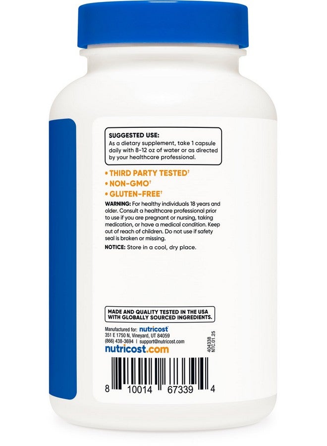 مستخلص بذور العنب من نيوتريكوست، 28000 ملغ، 240 كبسولة - غير معدل وراثيًا، خالٍ من الغلوتين، مناسب للنباتيين - Image 4