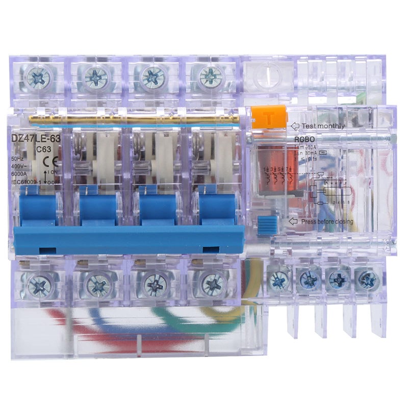 Miniature Circuit Breaker 16A 240V Automatic Reset Overload Protection for Home Office - Image 2