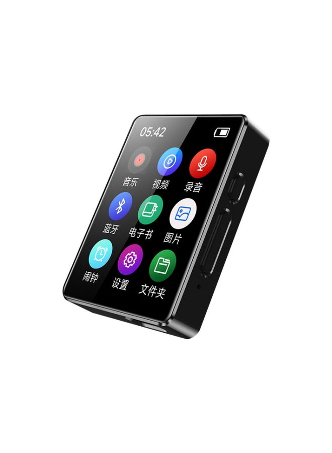 MP3 Music Player Bluetooth 5.0 Ebook Recorder MP4 Walkman Without Memory Card(Black) - Image 3