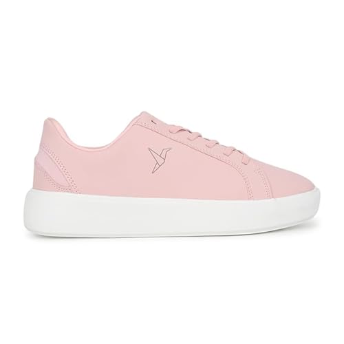 YOHO Blinc Hands Free Sneakers for Women | Truly Slip ons | Quick wear Elastic Laces, Rose Shadow - UK 3 - Image 1