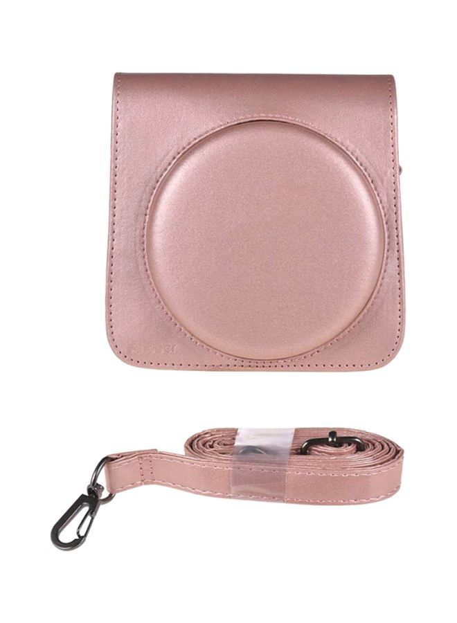 NIBEMINENT Protective Case Bag With Adjustable Strap Pink - Image 1