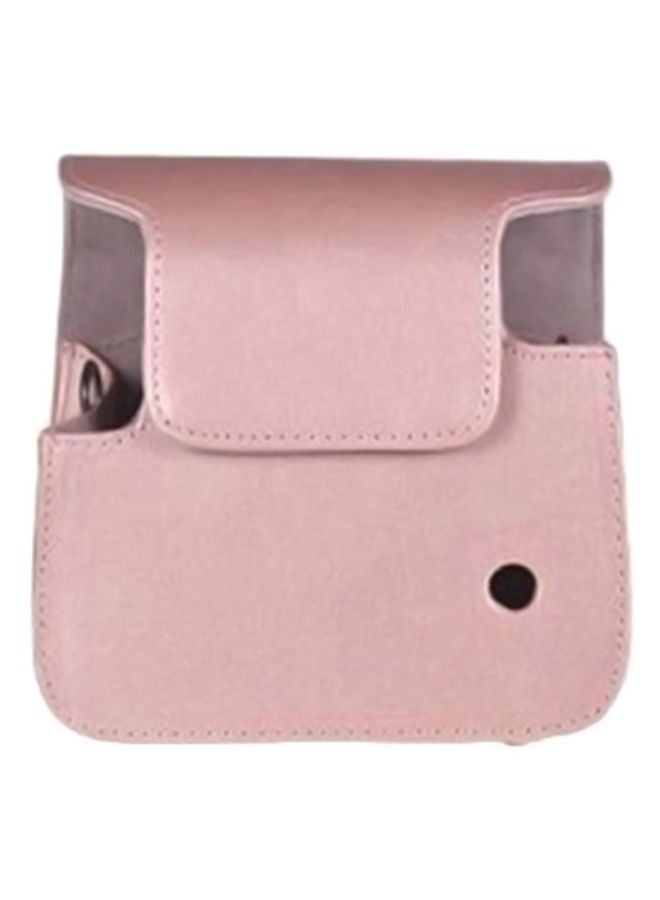 NIBEMINENT Protective Case Bag With Adjustable Strap Pink - Image 3