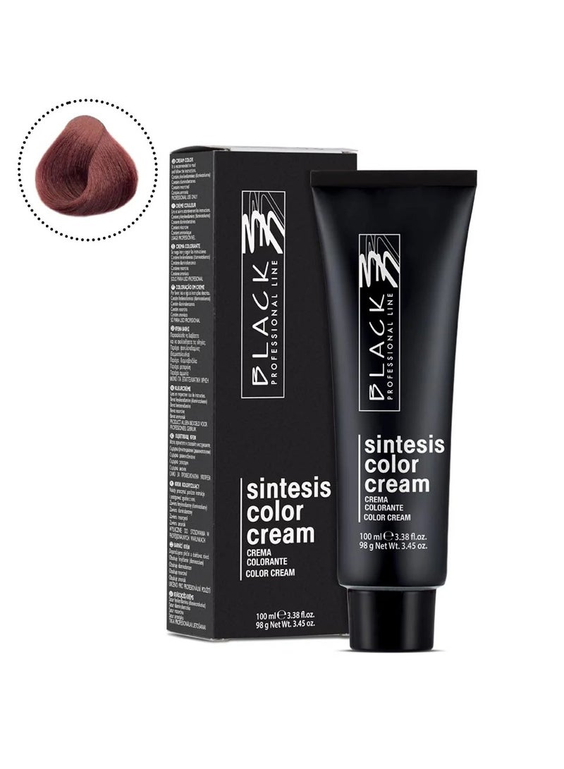 BLACK PROFESSIONAL LINE Black Professional Sintesis Color Cream 5.64 Barolo Red – Full Grey Coverage Hair Color 100ml - Image 1