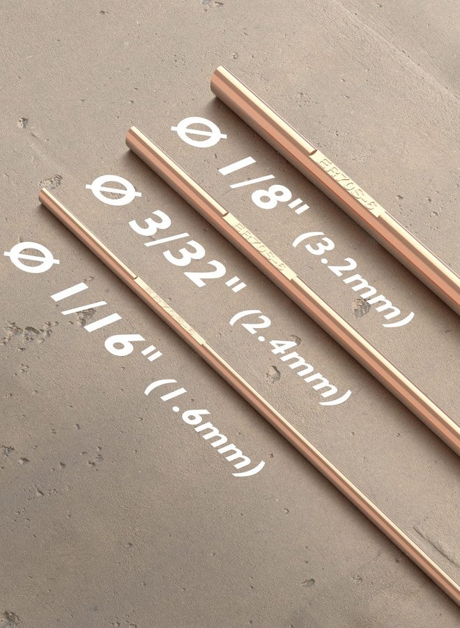 TOOLIOM Mild Steel TIG Welding Rod ER70S-6 TIG Filler Rod 1/8" x 16" 5LB Welding Wire - Image 2