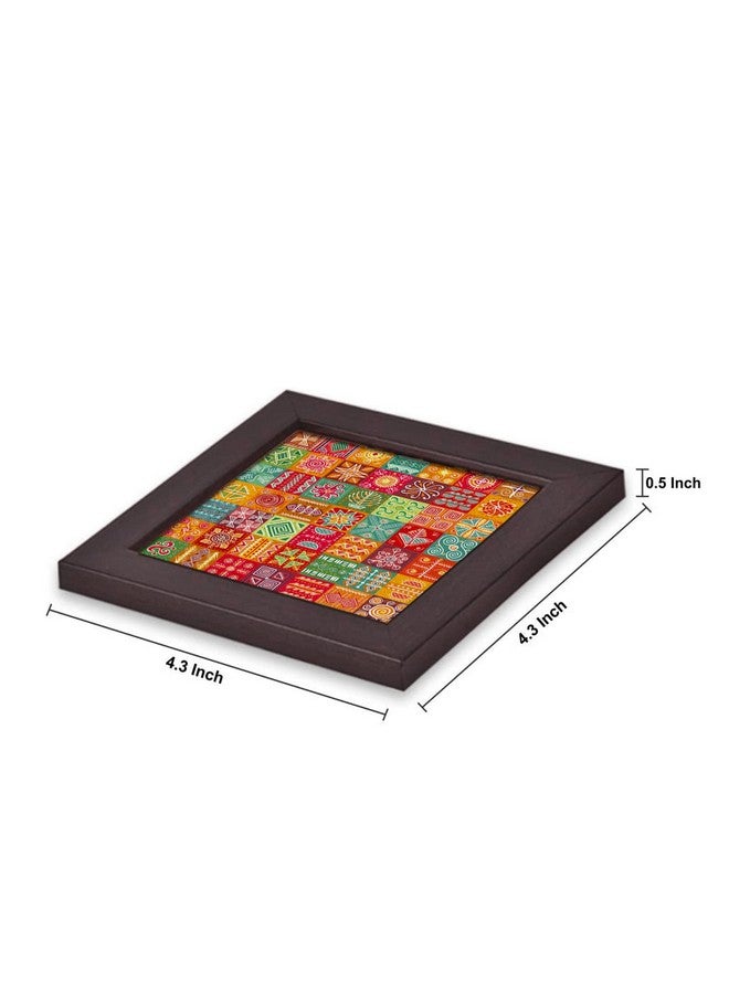 Paper Plane Design Tea Coffee Coaster Set Wooden Decorative Coasters Set. Home and Office Wooden Coasters Design 100 - Image 4