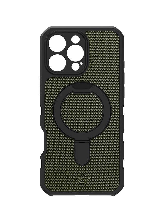 Itskins Force-R Nylon with MagSafe for iPhone 16 Pro Max - Olive Green - Image 2