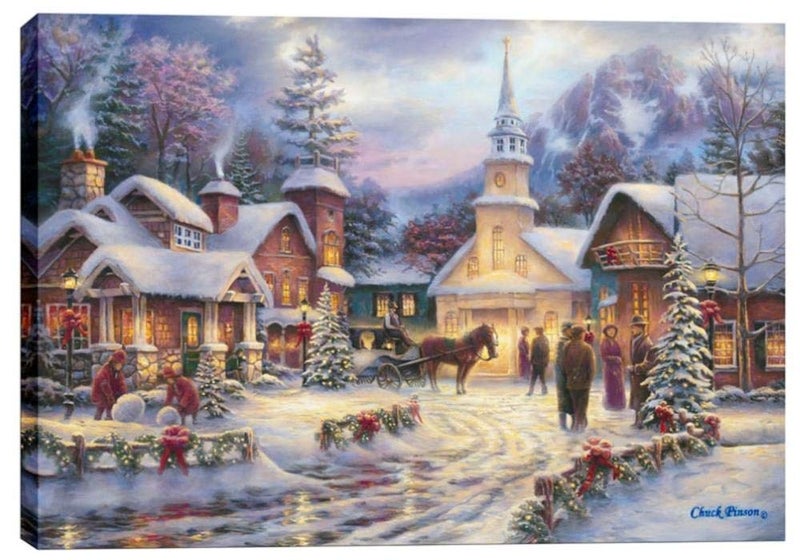 Cortesi Home Faith Runs Deep by Chuck Pinson Canvas Wall Art 12 x 18