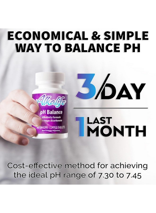 Alkalife Alkalife pH Balance Pills | The First Patented Alkaline Sodium & Potassium Bicarbonate Supplement | Neutralize Acid, Balance pH, Immune Support, Peak Performance, Detox - 90 Tablets  - Image 4