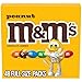 M&M'S حلوى الشوكولاتة بالفول السوداني من MMS مغلفة بشكل فردي بحجم كامل 174 أوقية، كيس يحتوي على 48 قطعة، حلوى بالجملة للشوكولاتة للحفلات والخبز والمشاركة - Image 2