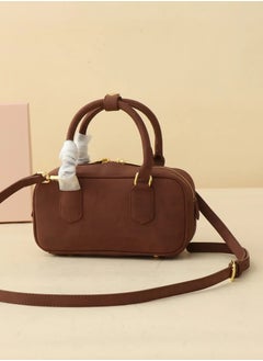 Miu Miu Arcadie padded suede top-handle bag  - Image 2