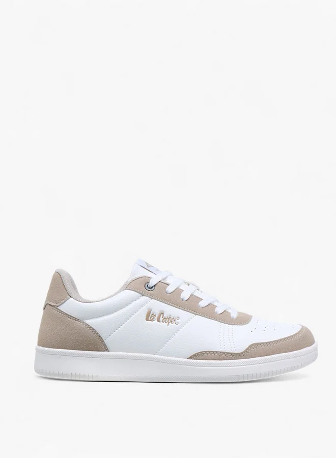 Lee Cooper Men's Panelled Lace-Up Sneakers