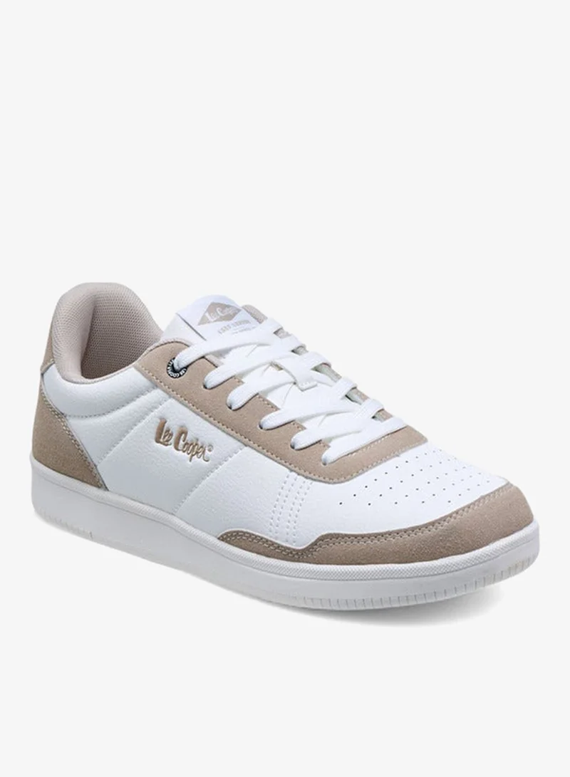 لي كوبر حذاء رياضي رجالي برباط وتفاصيل شبكية