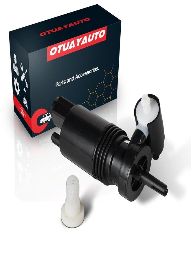 OTUAYAUTO 05179153AC Windshield Washer Pump with Grommet, Replacement For Jeep Grand Cherokee Wrangler Commander/Dodge Grand Caravan Durango Journey/Chrysler Town & Country Aspen - Image 1