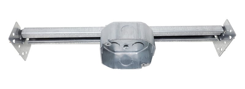 Sealproof Fan Brace Electrical Box and Support Bar for Ceiling Fans and Light Fixtures New Installations and Remodels