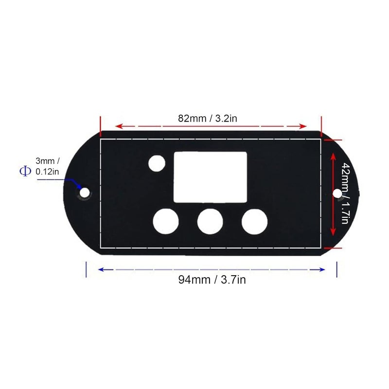 وحدة تحكم الجهد المنخفض لوحة حماية التفريغ الزائد 20A تحميل غلاف ABS عرض رقمي إعادة ضبط تلقائي - Image 3