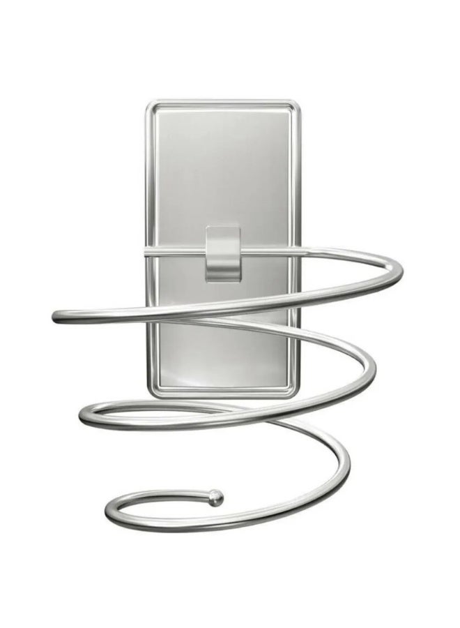 كوماند حامل مجفف الشعر للحمام باللون الفضي، يحمل 1.3 كجم، ويحمي الشعر من التلف - Image 5