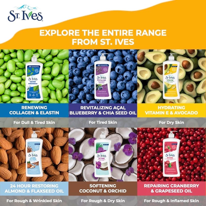 ST. Ives Softening Coconut And Orchid Body Lotion 621ml - Image 4