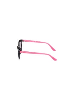 GUESS Girls UV Protection Cat Eye Shape Sunglasses - GU0012601T49 - Lens Size: 49 Mm - Shiny Black  - Image 2