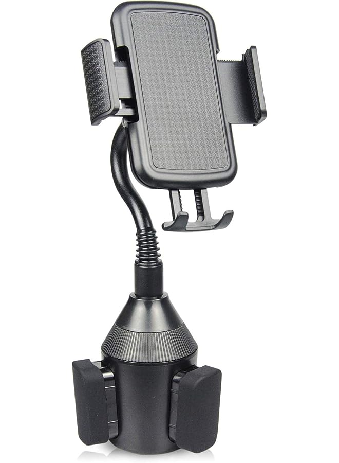 PROMASS Holder Phone Mount Universal Adjustable Gooseneck Cup Holder Cradle Car Mount for Cell Phone iPhone Xs/XS Max/X/8/7 Plus/Galaxy  - Image 1