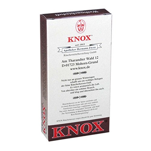 KNOX Christmas Scented Incense Cones, 24 Pack, Made in Germany - Image 2