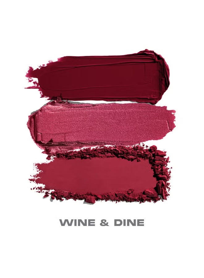 Morphe Cheek Thrills Multi-Finish Face Trio - Wine & Dine - Image 2