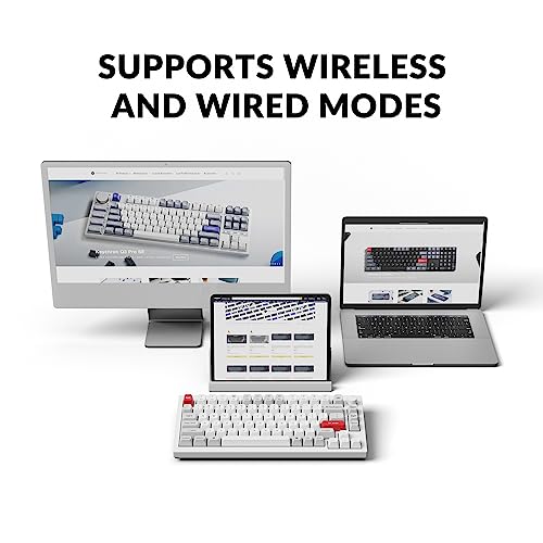 Keychron Q1 Pro Wireless Custom Mechanical Keyboard, QMK/VIA Programmable Full Aluminum 75% Layout Bluetooth/Wired RGB with Hot-swappable Keychron K Pro Brown Switch Compatible with Mac Windows Linux - Image 3