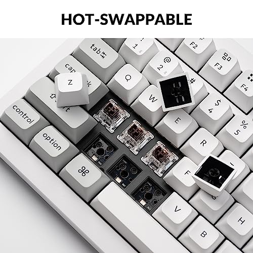 Keychron Q1 Pro Wireless Custom Mechanical Keyboard, QMK/VIA Programmable Full Aluminum 75% Layout Bluetooth/Wired RGB with Hot-swappable Keychron K Pro Brown Switch Compatible with Mac Windows Linux - Image 2