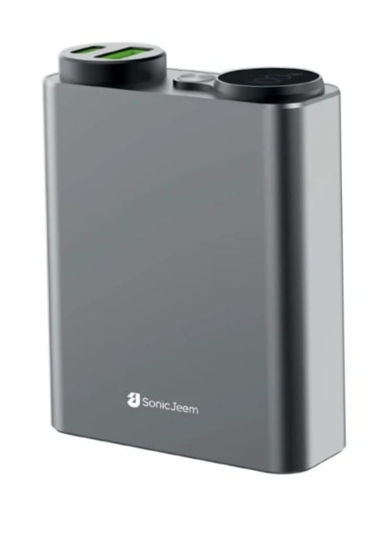 SONIC JEEM Ultra-Compact Sonic Jeem SJ502A Power Bank | 10000mAh Super Mini Design with Fast Charging & Digital Display - Image 1