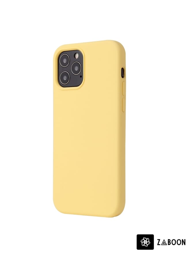 Zaboon Protective Case Cover For iPhone 13 Pro Max Solid Color Liquid Silicone Shockproof Protective Case - Image 2