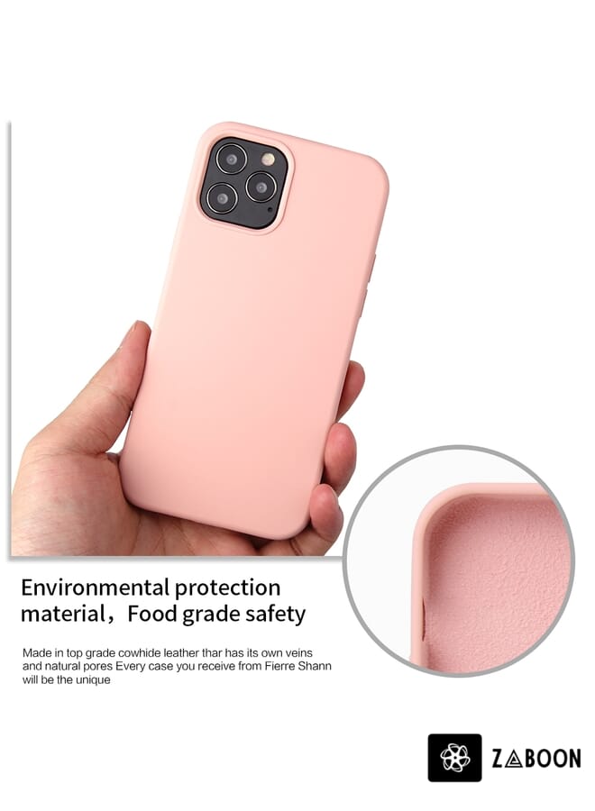 Zaboon Protective Case Cover For iPhone 13 Pro Max Solid Color Liquid Silicone Shockproof Protective Case - Image 5
